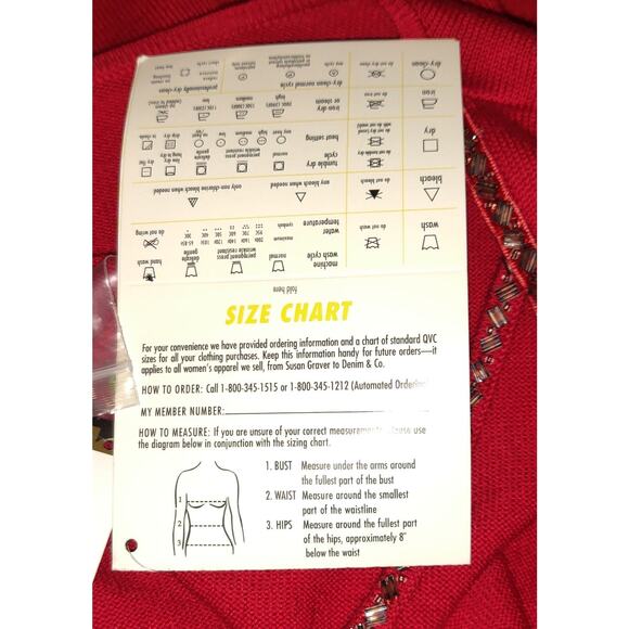 Bob Mackie Wearable Art Sweater PLUS Sz 3X Red Sequinned Embellishments QVC - Picture 11 of 16